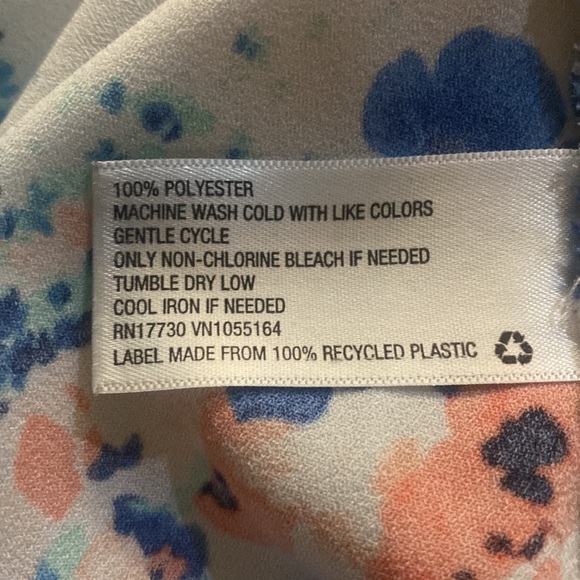 🎈Sale🎈Merona XXL Floral Ruffle Detail Detailed Sleeve Dress - Picture 9 of 9